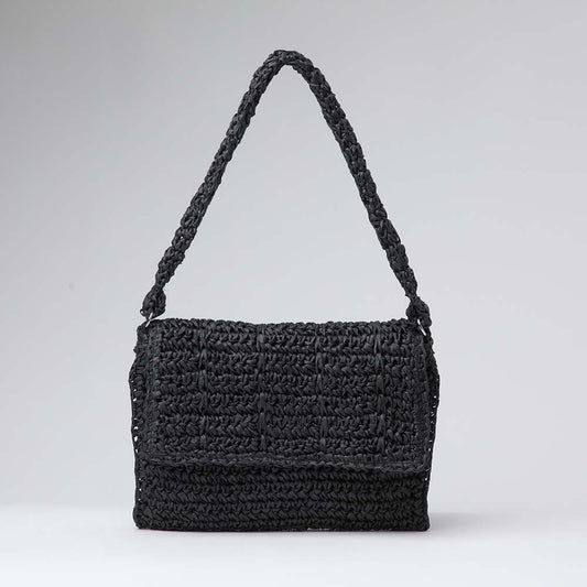 Cartera Cruzada Samoa Negra i-D