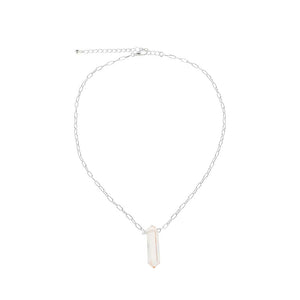 Collar Corto Retro 1 Plateado Tatienne