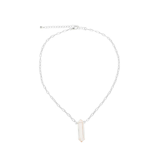 Collar Corto Retro 1 Plateado Tatienne