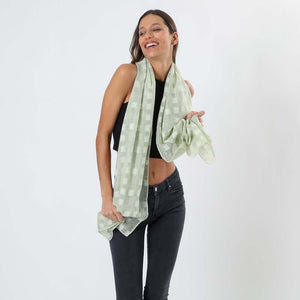 Pañuelo Liso Cubo Verde i-D