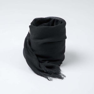 Pañuelo Liso Linea Negro Humana