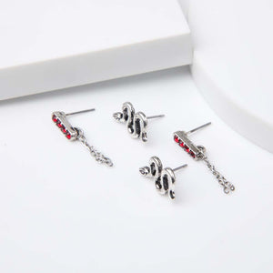 Set Aros Clivia Rojo Humana