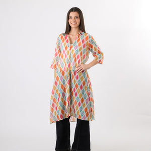 Kimono Mosaic Multicolor Humana