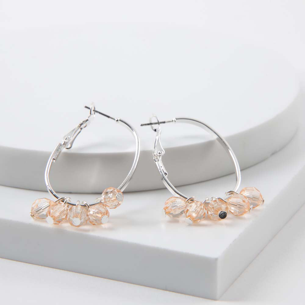 Aros Argolla Marsella Plateado Tatienne