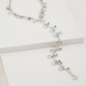 Collar Corto Plateado Studio Humana