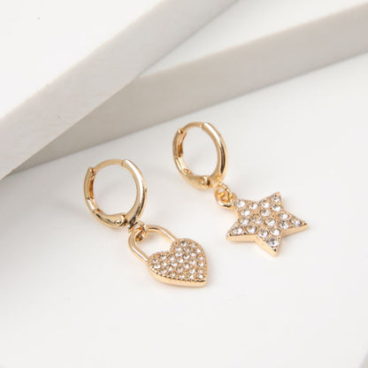 Aros Argolla Vacay Charms 18 Dorado i-D