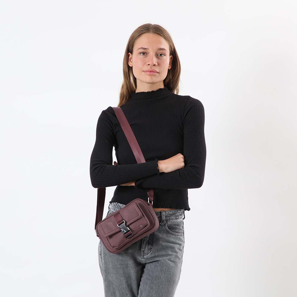 Cartera Cruzada Eleonor Rosada i-D