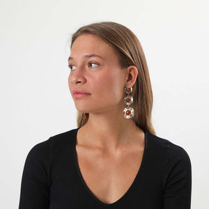 Aros Largo Milos Dorado Humana