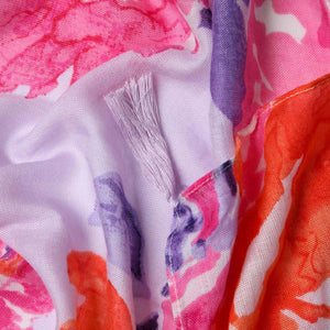 Pañuelo Estampado Garden Morado Humana