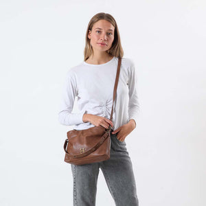 Cartera Cruzada Allegra Café Humana