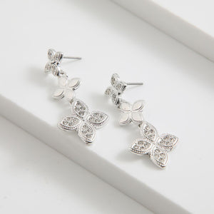 Aros Mediano Royal Plateado Tatienne