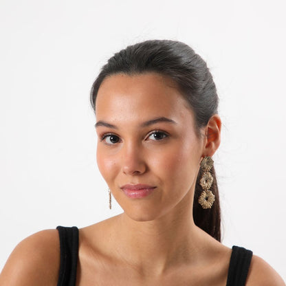 Aros Largo Elsa Dorado Humana