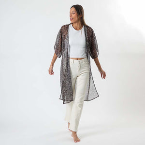 Kimono Riaza Negro Humana