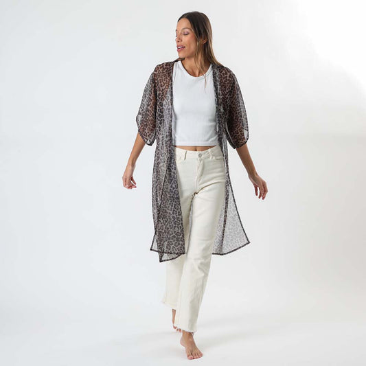 Kimono Riaza Negro Humana