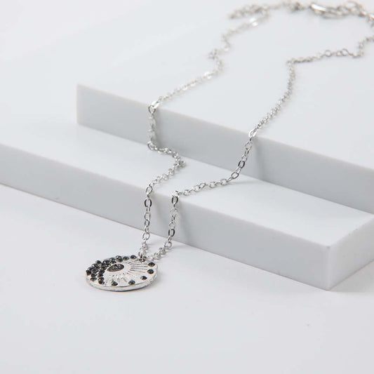 Collar Corto Linkin Plateado i-D