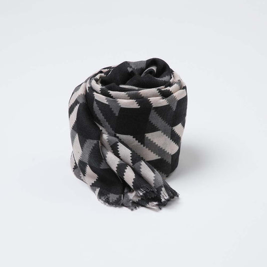 Pañuelo Estampado Sort Negro i-D