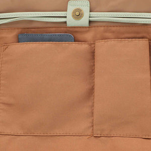 Cartera de hombro Café EcoNylon Tatienne