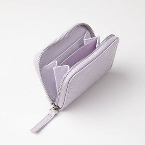 Billetera chica Girona Ecocuero lila ID