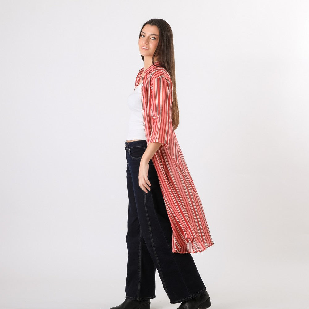 Kimono Stripes Naranjo Humana