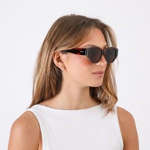 Anteojos de sol Sanblas Cat-eye carey café Bobs