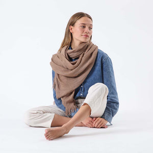 Pañuelo Solid Liso Brest Café Tatienne