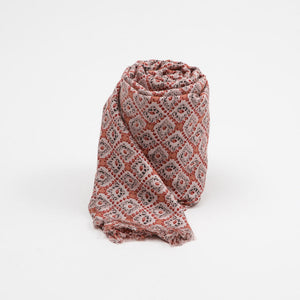 Pañuelo Estampado Craspedia Rojo I-D