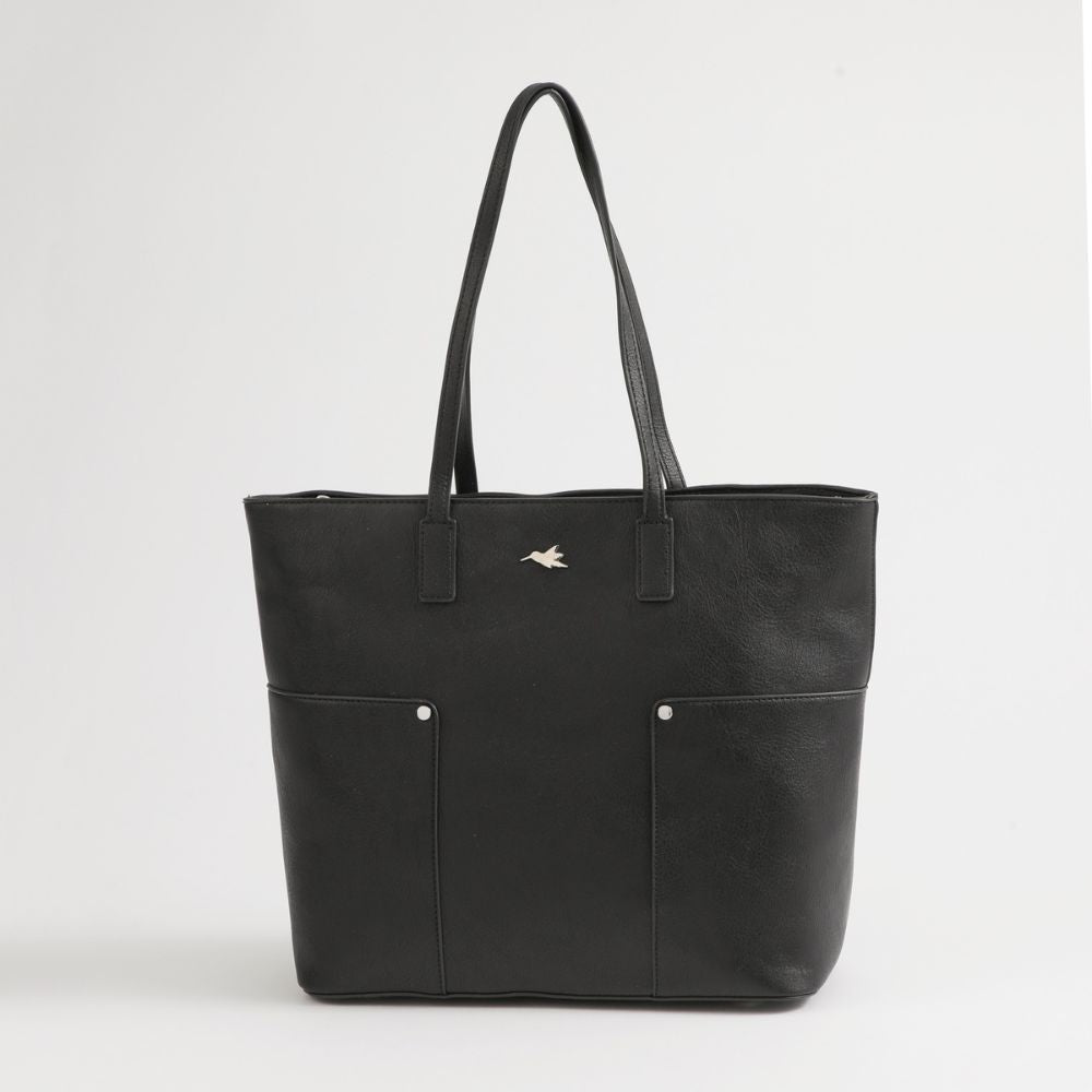 Cartera Tote Eyre Nylon Negro Tatienne