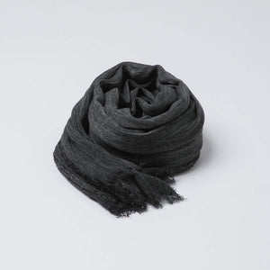 Pañuelo Liso Adelaide Negro i-D