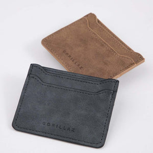 Tarjetero Silvestre Gris Gorillaz by Bobs