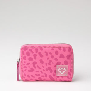 Billetera mediana Aline Nylon estampado ID