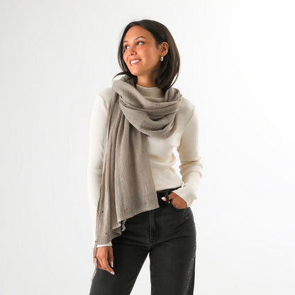 Pañuelo Liso Cole Gris Humana