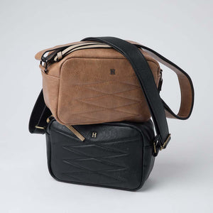 Cartera Cruzada Cross Negra Humana