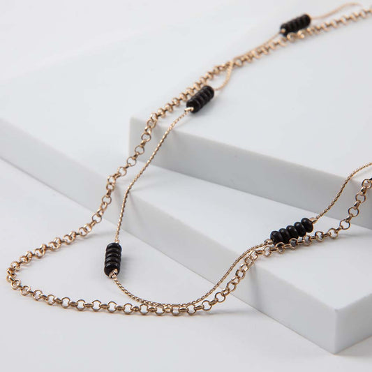 Collar Corto Emerald Dorado Humana