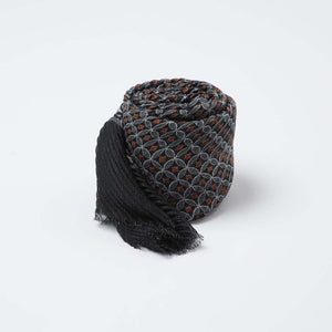 Pañuelo Estampado Cerny Negro i-D