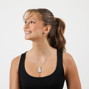 Set Collar Zara Plateado Tatienne