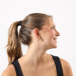 Aros Set Flowered Psychodelia 4 Dorado Tatienne