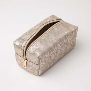 Cosmetiquero Gold Beige i-D