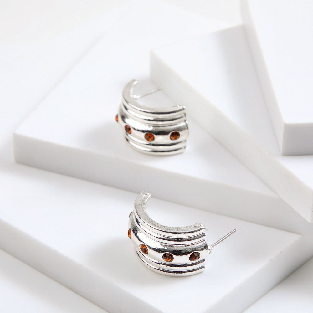 Aros Argollas Betsy Silver Tatienne
