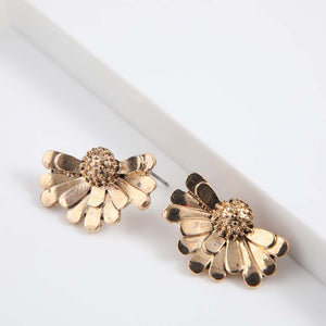 Aros Pegado Blossom Dorado Tatienne