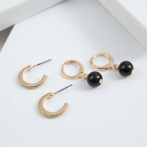 Set Aros Tabitha Negro i-D
