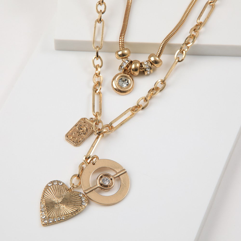 Collar Corto Valen Dorado Humana