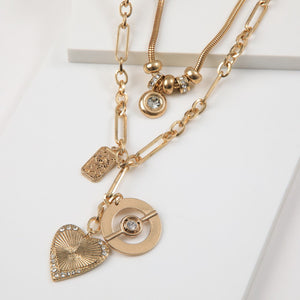 Collar Corto Valen Dorado Humana