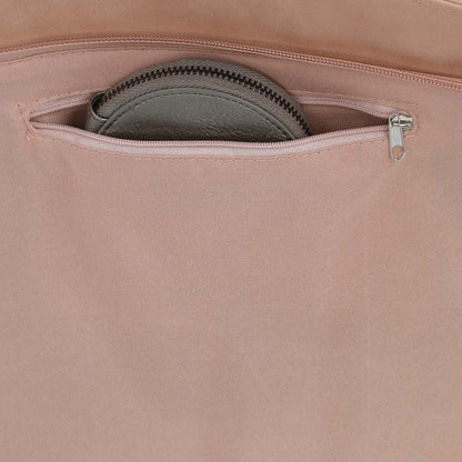 Cartera Hombro Saly Rosada i-D