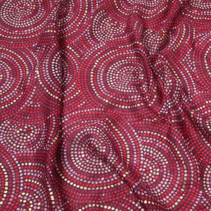 Pañuelo Estampado Reus Rojo Humana