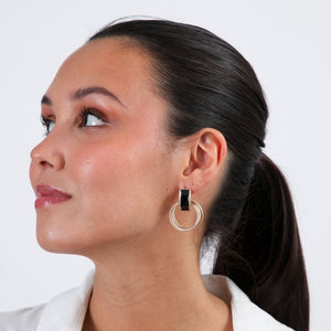 Aros Mediano Geo Dorado Tatienne