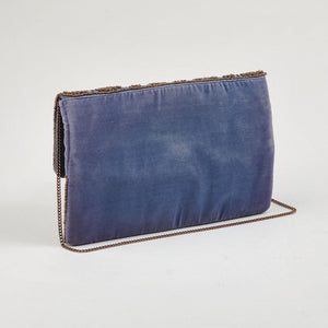 Cartera Clutch Elliot Blue Azul Humana