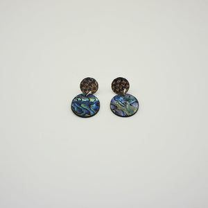 Aros Medianos Azules Seaweed Emerald i-D