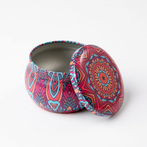 Joyero Metálico Mandala Fucsia Humana