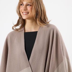 Poncho  Arouca Beige I-D
