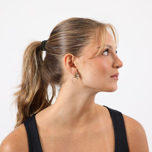 Aros Mediano Ares Dorado Humana